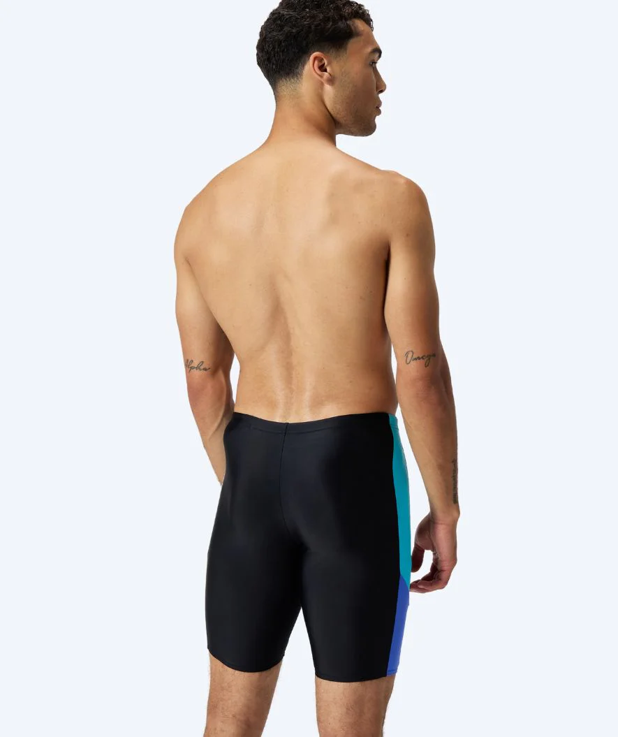 Speedo długie kąpielówki dla mężczyzn - Dive - Czarny/jasnoniebieski - Image 2