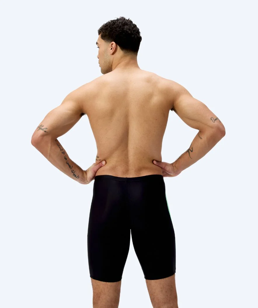 Speedo długie kąpielówki dla mężczyzn - Dive - Czarny/zielony - Image 2