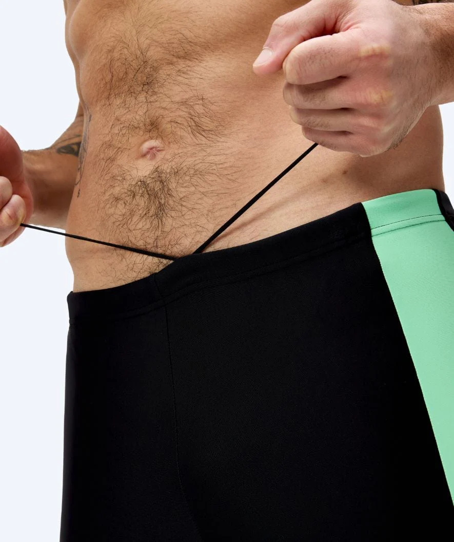 Speedo długie kąpielówki dla mężczyzn - Dive - Czarny/zielony - Image 5