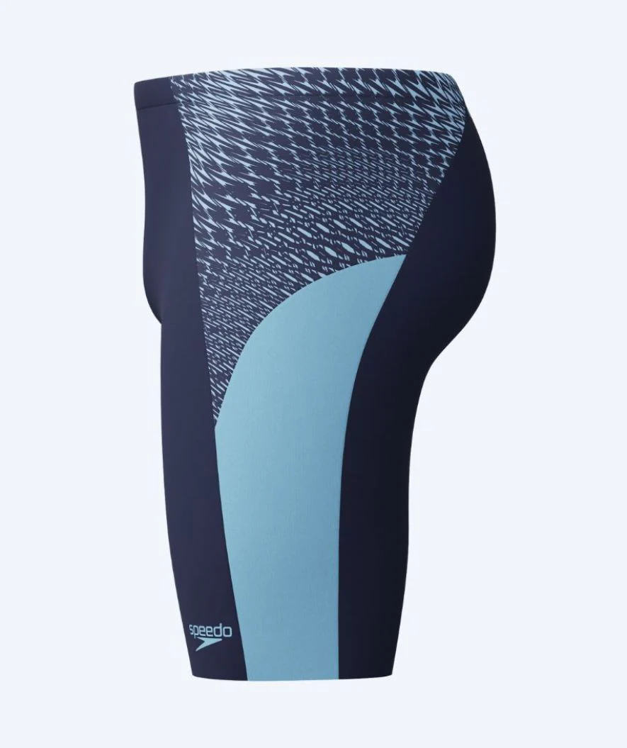 Speedo długie kąpielówki dla mężczyzn - Endurance Max Splice - Ciemnoniebieski/jasnoniebieski - Image 9