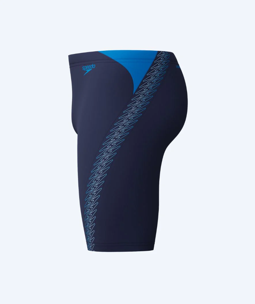 Speedo długie kąpielówki dla mężczyzn - Hyperboom Splice - Ciemnoniebieski/niebieski - Image 9