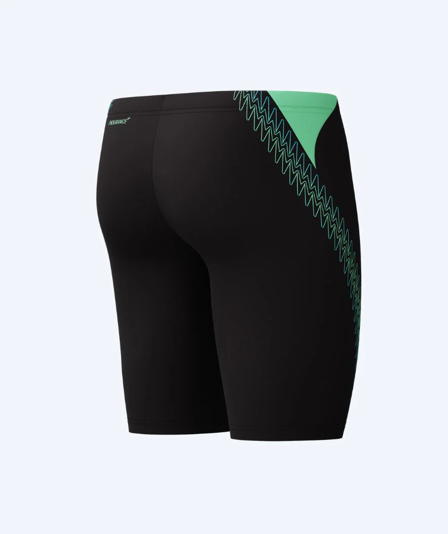 Speedo długie kąpielówki dla mężczyzn - Hyperboom Splice - Czarny/zielony - Image 8