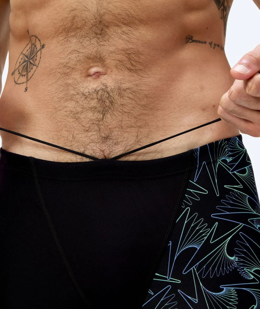 Speedo długie kąpielówki dla mężczyzn - Hyperboom V-Cut - Czarny/zielony - Image 6
