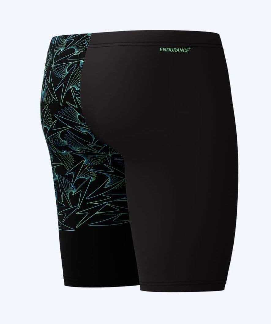 Speedo długie kąpielówki dla mężczyzn - Hyperboom V-Cut - Czarny/zielony - Image 9