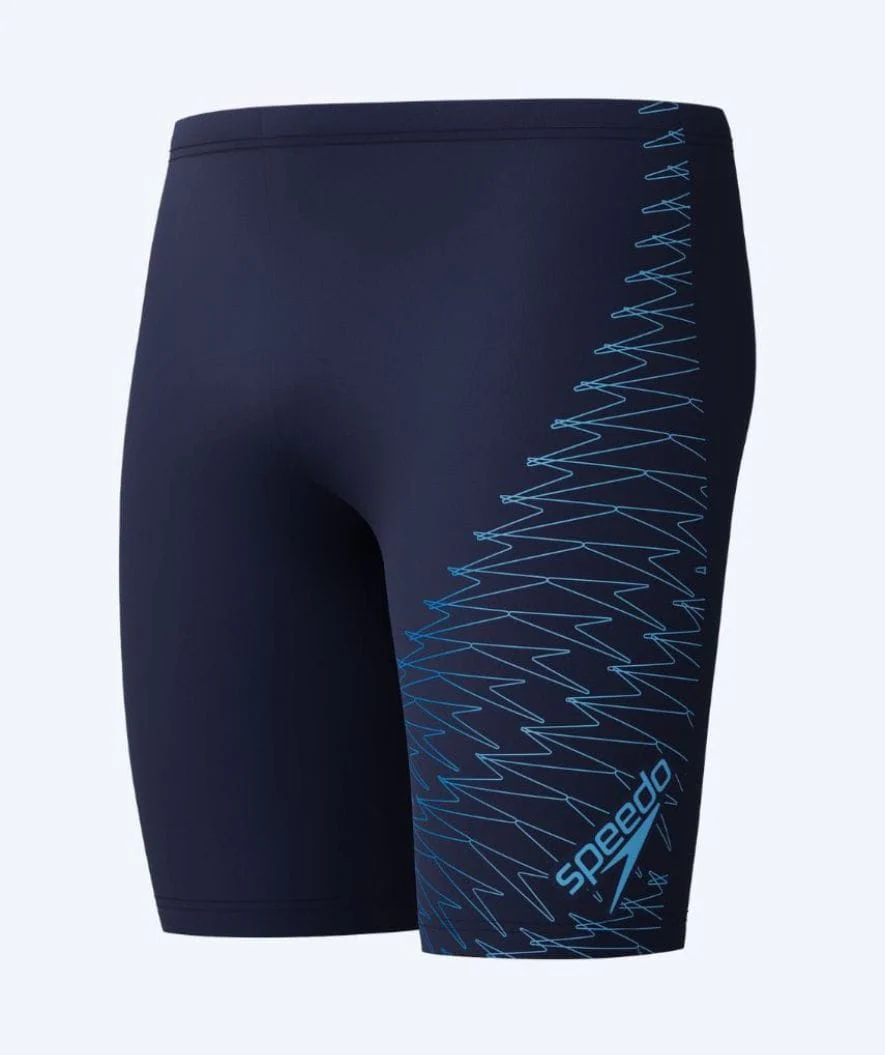 Speedo długie kąpielówki dla mężczyzn - Medley Logo - Ciemnoniebieski - Image 7