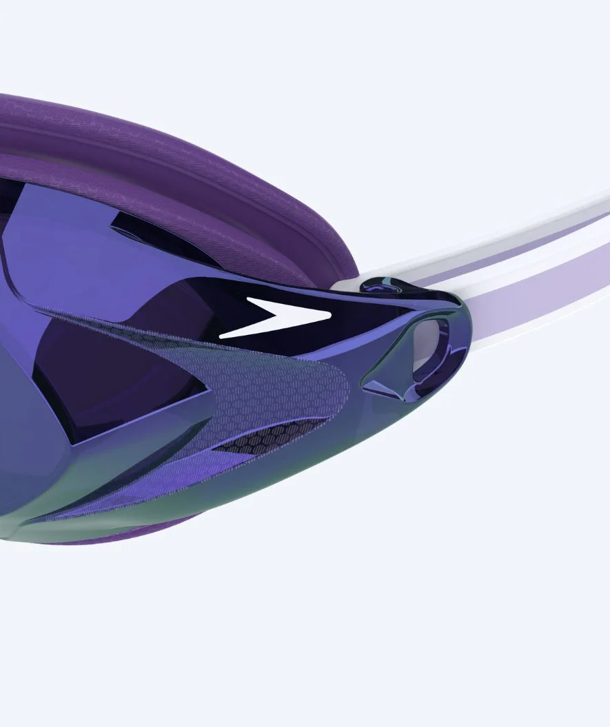 Speedo Elite okulary do pływania damskie - Vanquisher 3.0 Mirrored - Fioletowe - Image 4