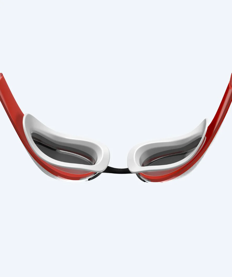 Speedo Elite okulary do pływania - Fastskin Pure Focus Mirror - Czerwony/czarny - Image 4
