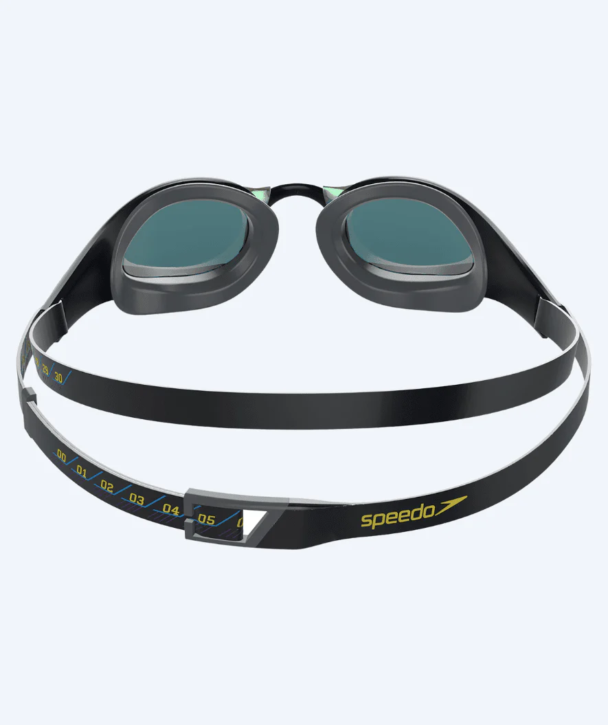 Speedo Elite okulary do pływania - Fastskin Pure Focus Mirror - Szary/złoty (soczewki lustrzane) - Image 3