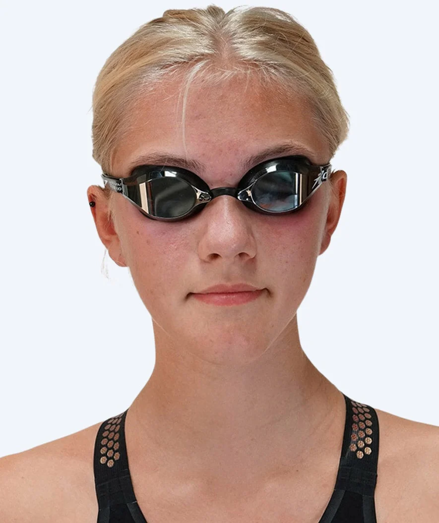 Speedo Elite okulary do pływania - Fastskin Speedsocket 2 Mirror - Czarne/srebrne - Image 6