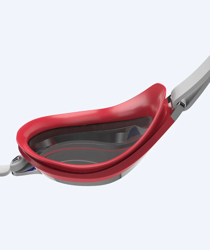 Speedo Elite okulary do pływania - Fastskin Speedsocket 2 Mirror - Niebieskie/czerwone - Image 4