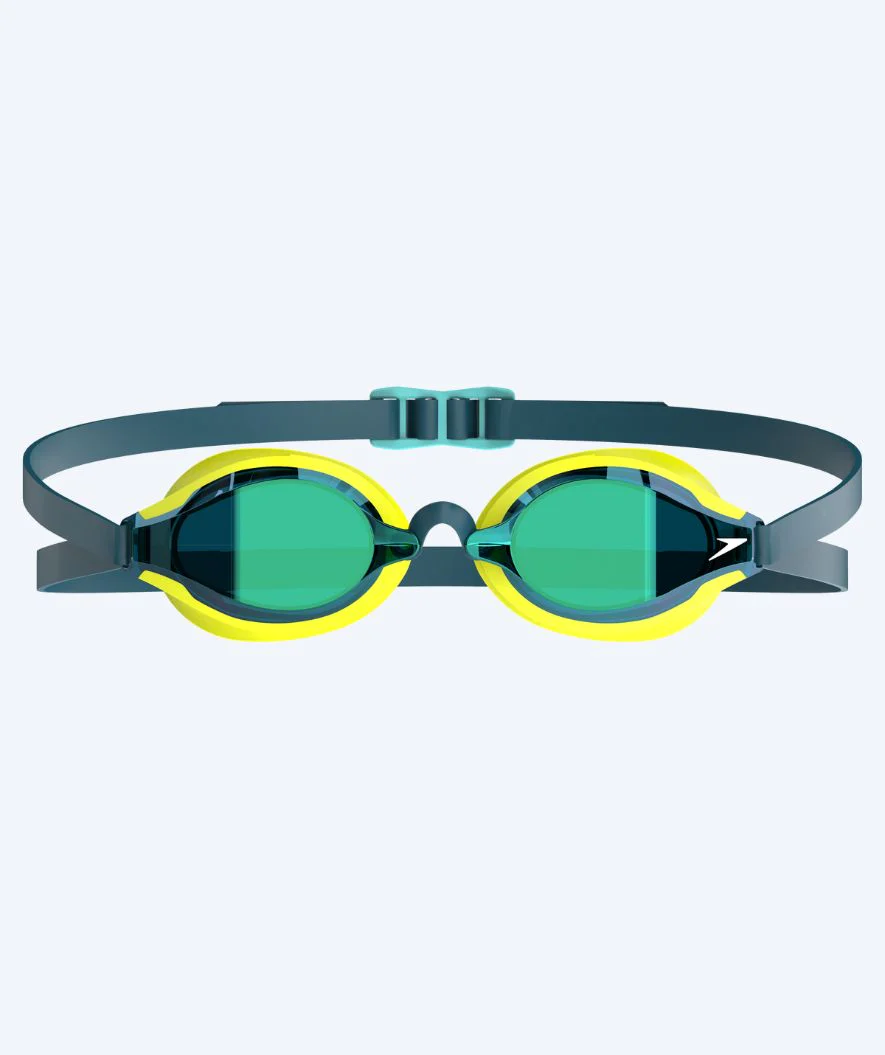 Speedo Elite okulary do pływania - Fastskin Speedsocket 2 Mirror - Żółty/zielony - Image 6