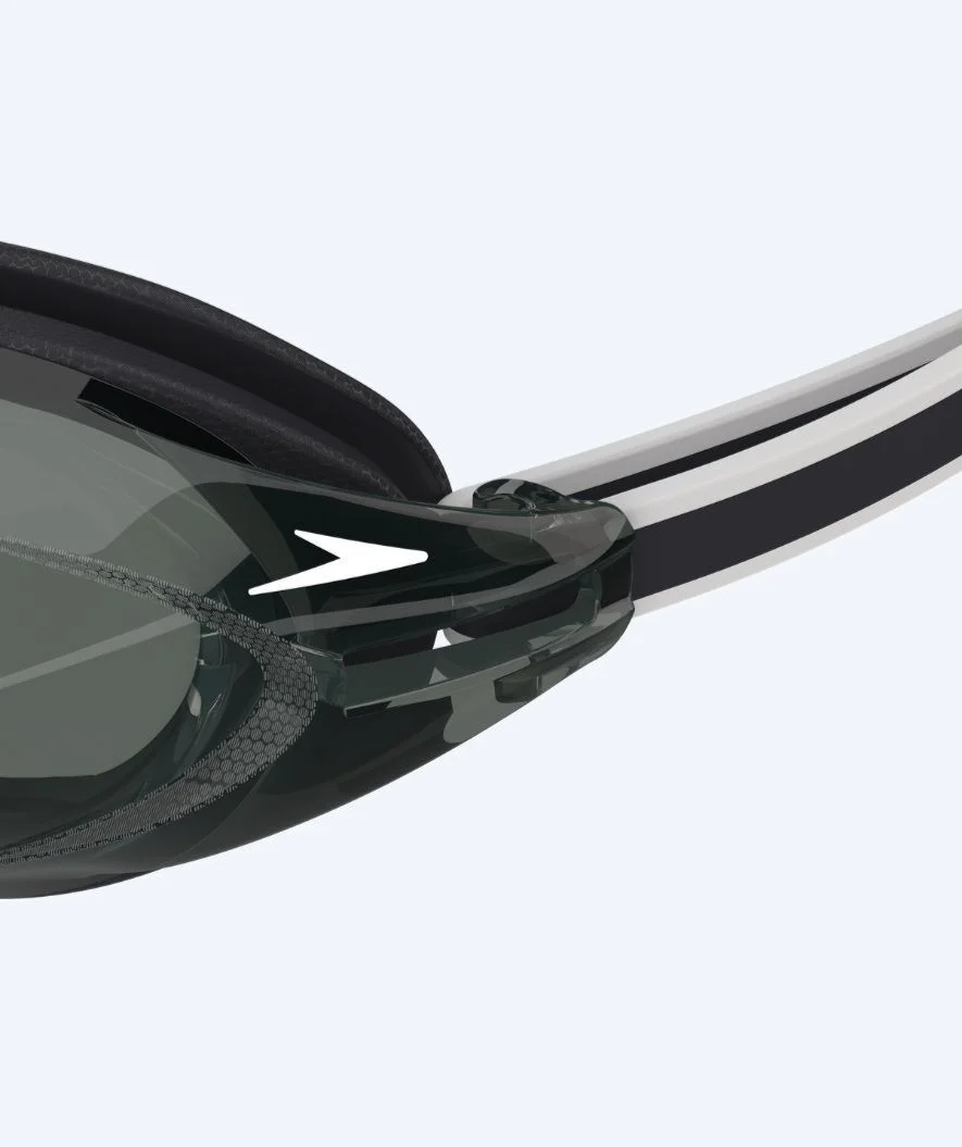 Speedo Elite okulary do pływania - Vanquisher 3.0 - Czarne (przyciemniane szkła) - Image 4