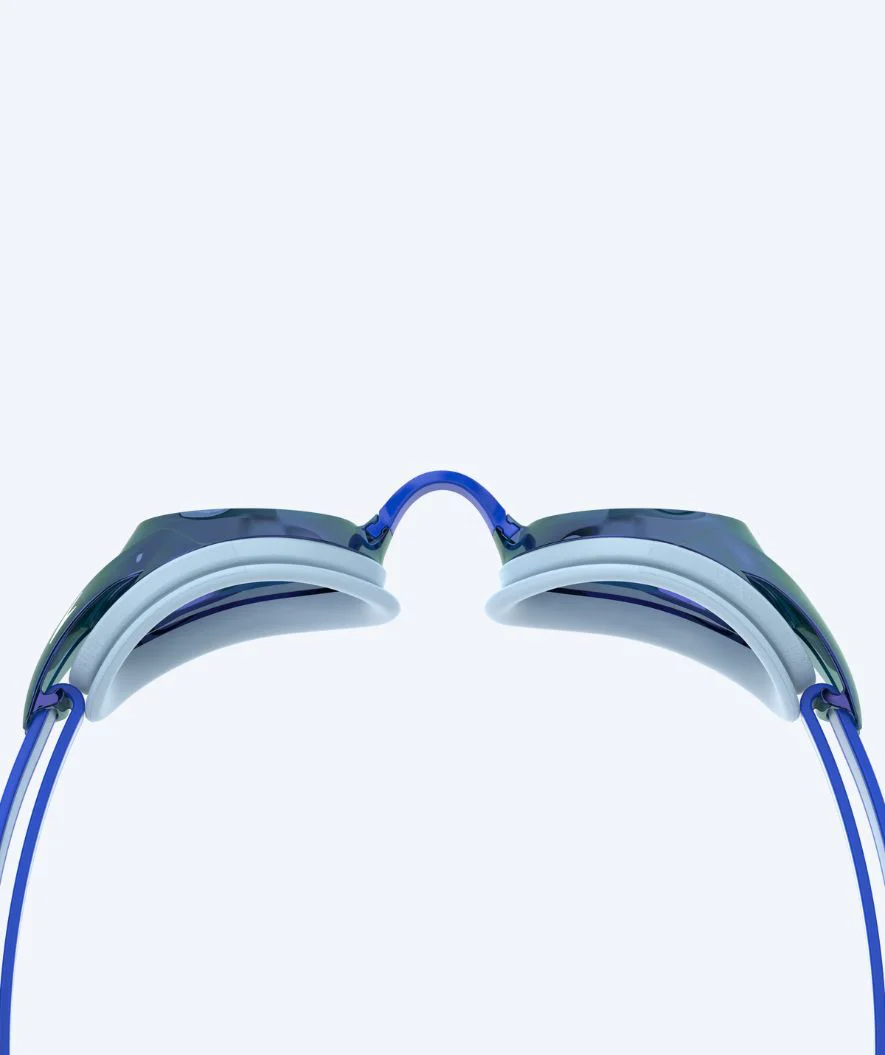Speedo Elite okulary do pływania - Vanquisher 3.0 Mirrored - Niebieskie/ciemnoniebieskie - Image 2