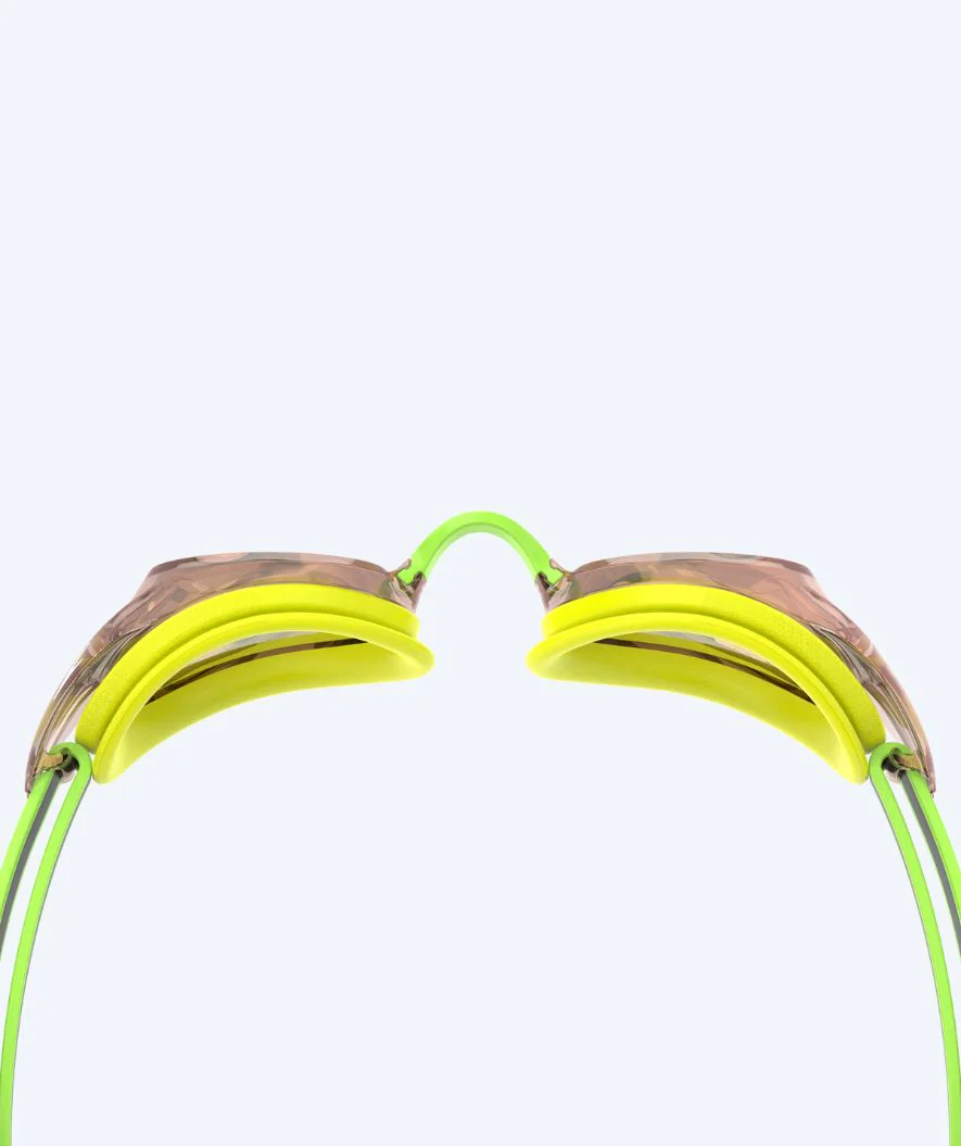 Speedo Elite okulary do pływania - Vanquisher 3.0 Mirrored - Zielone/metaliczny brąz - Image 2