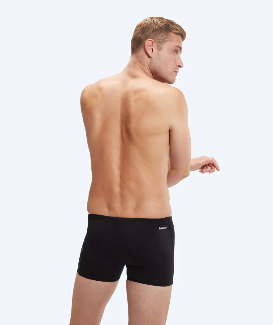 Speedo kąpielówki męskie - Hyperboom Panel - Czarne/białe - Image 2