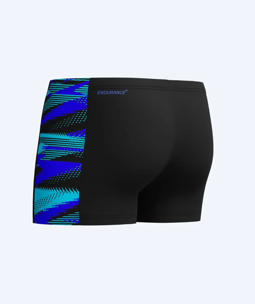 Speedo kąpielówki męskie - Hyperboom Panel - Czarne/niebieskie - Image 2
