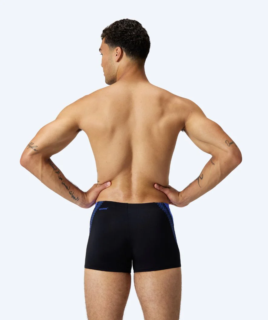 Speedo kąpielówki męskie - Hyperboom Splice - Czarne/niebieskie - Image 2