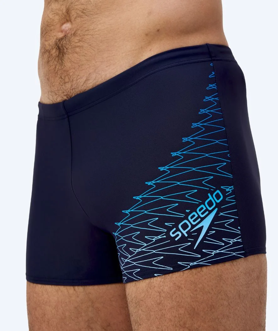 Speedo kąpielówki męskie - Medley Logo - Ciemnoniebieski/niebieski - Image 5