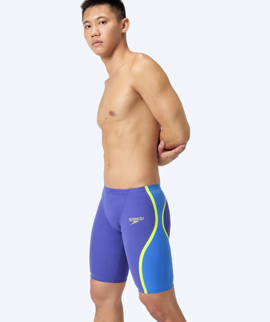 Speedo kąpielówki na zawody dla mężczyzn - LZR Pure Intent 2.0 - Niebieski/żółty - Image 3