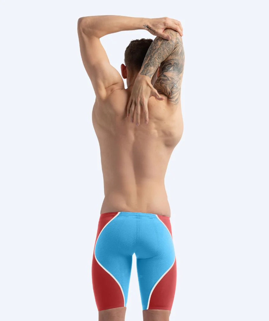 Speedo kąpielówki na zawody dla mężczyzn - LZR Pure Intent 2.0 - Niebiesko/czerwone - Image 2