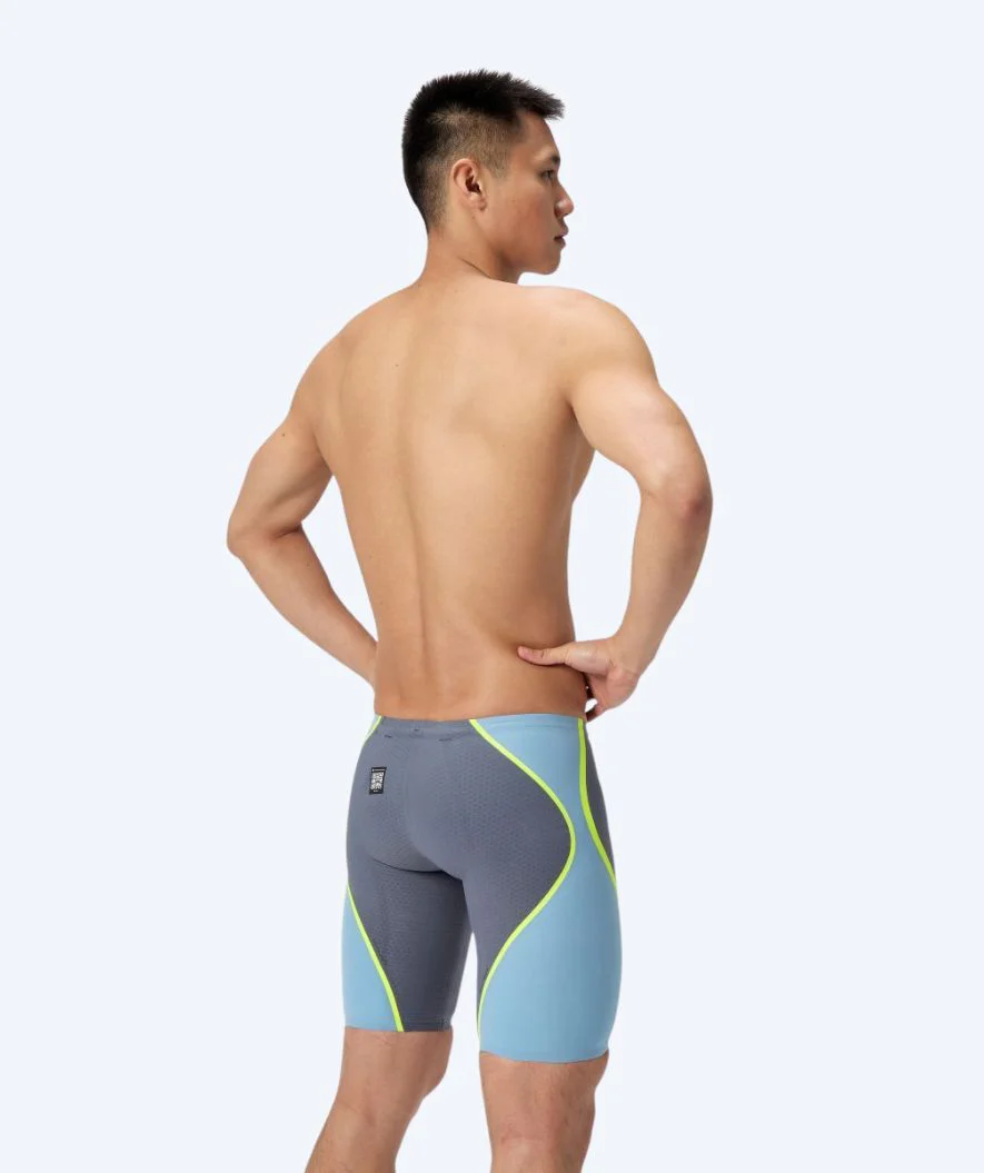 Speedo kąpielówki na zawody dla mężczyzn - LZR Pure Intent 2.0 - Szary/żółty - Image 2