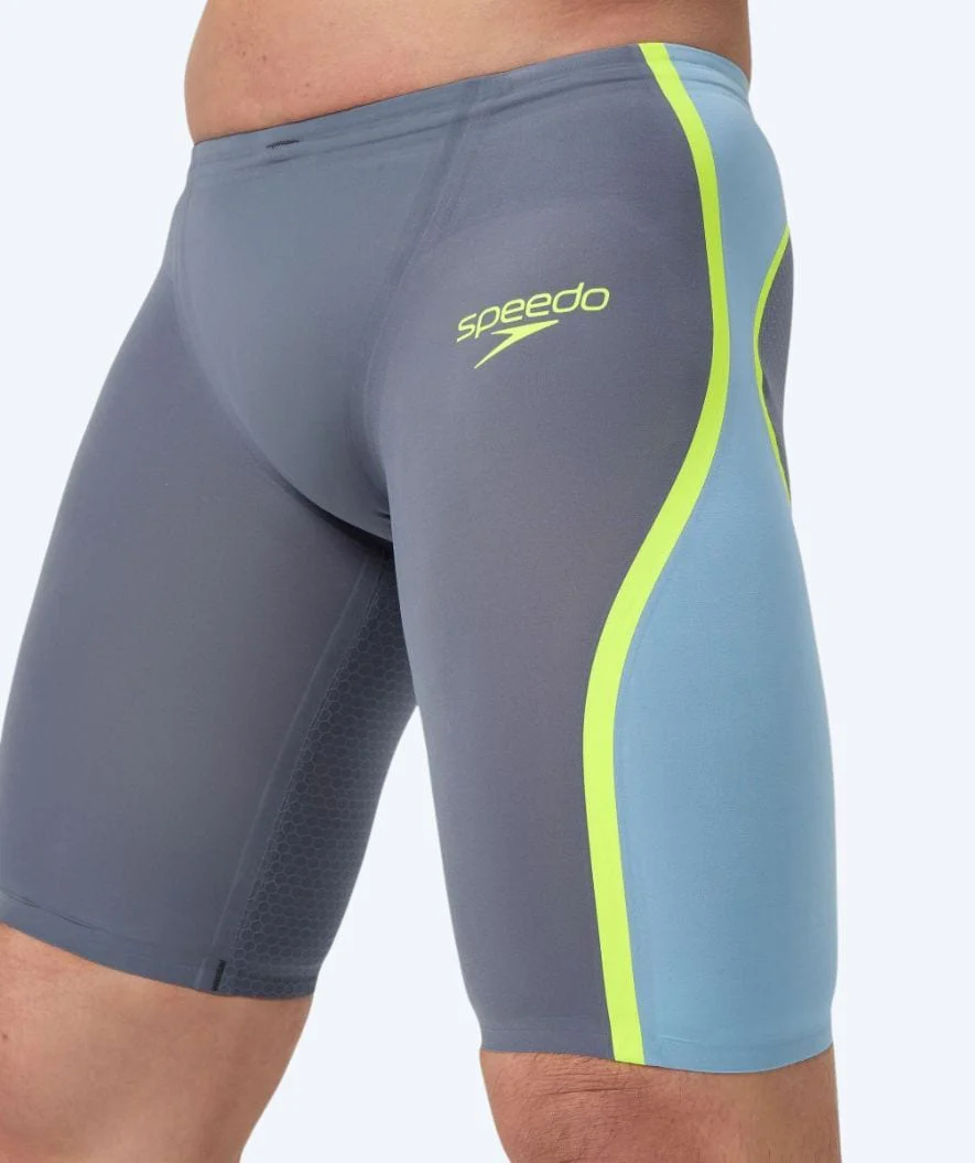 Speedo kąpielówki na zawody dla mężczyzn - LZR Pure Intent 2.0 - Szary/żółty - Image 6
