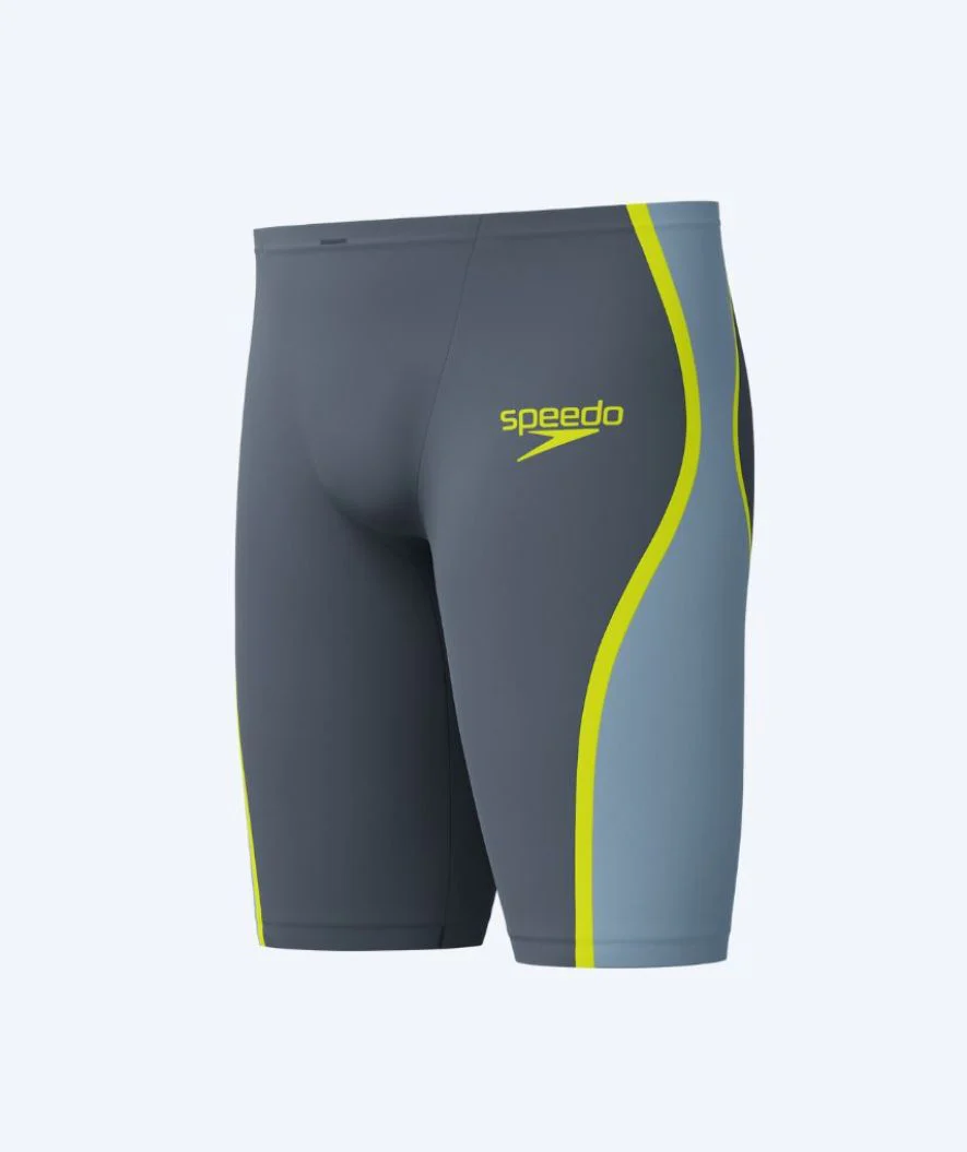 Speedo kąpielówki na zawody dla mężczyzn - LZR Pure Intent 2.0 - Szary/żółty - Image 7
