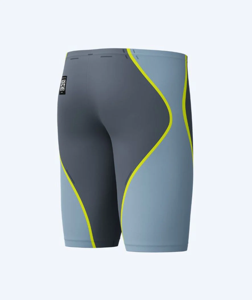 Speedo kąpielówki na zawody dla mężczyzn - LZR Pure Intent 2.0 - Szary/żółty - Image 8