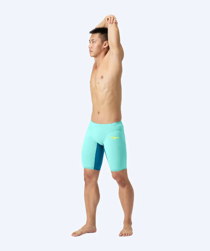 Speedo kąpielówki na zawody dla mężczyzn - LZR Pure Valor 2.0 - Jasnoniebieski/ciemnoniebieski - Image 3