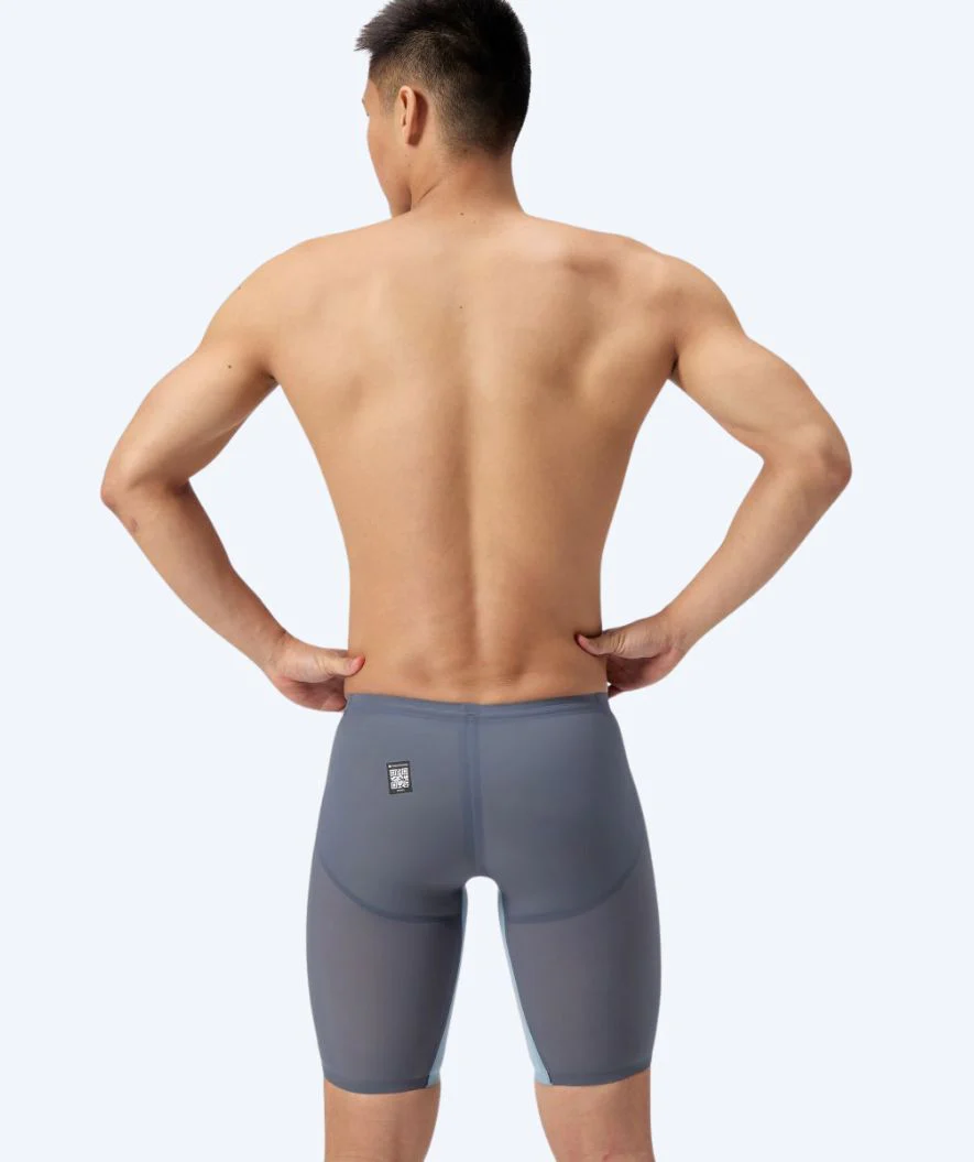 Speedo kąpielówki na zawody dla mężczyzn - LZR Pure Valor 2.0 - Szary/żółty - Image 2