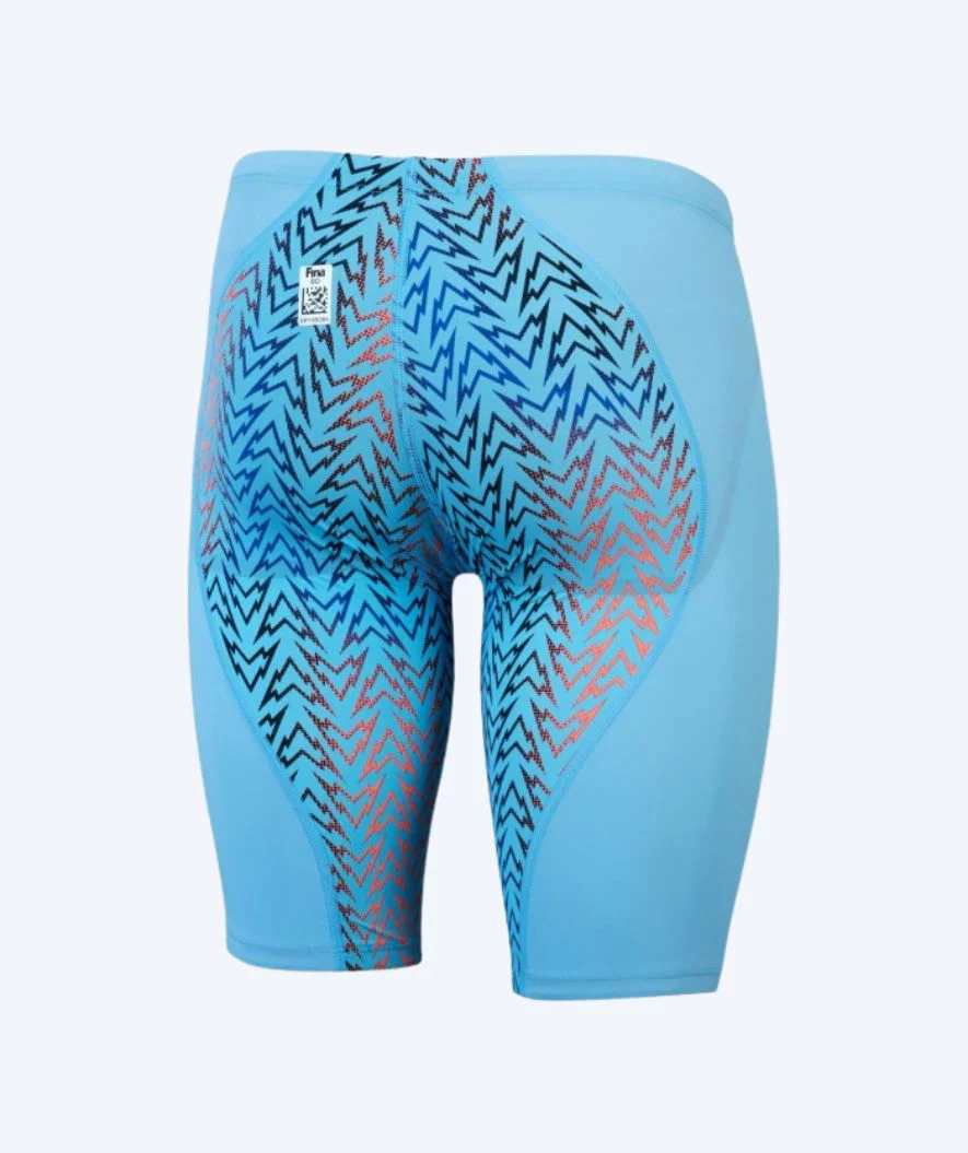 Speedo kąpielówki na zawody dla mężczyzn - LZR Ignite - Niebieski/Pomarańczowy - Image 8