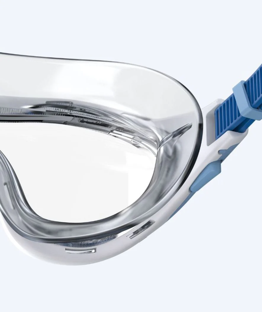 Speedo maska do pływania - Biofuse 2.0 - Niebieska/przezroczysta - Image 5