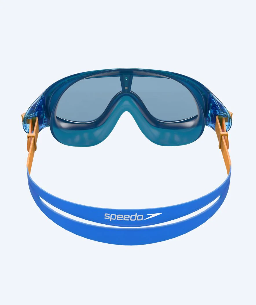 Speedo maska do pływania dla młodzieży (6-12) - Biofuse Rift - Niebieski/przezroczysty - Image 2