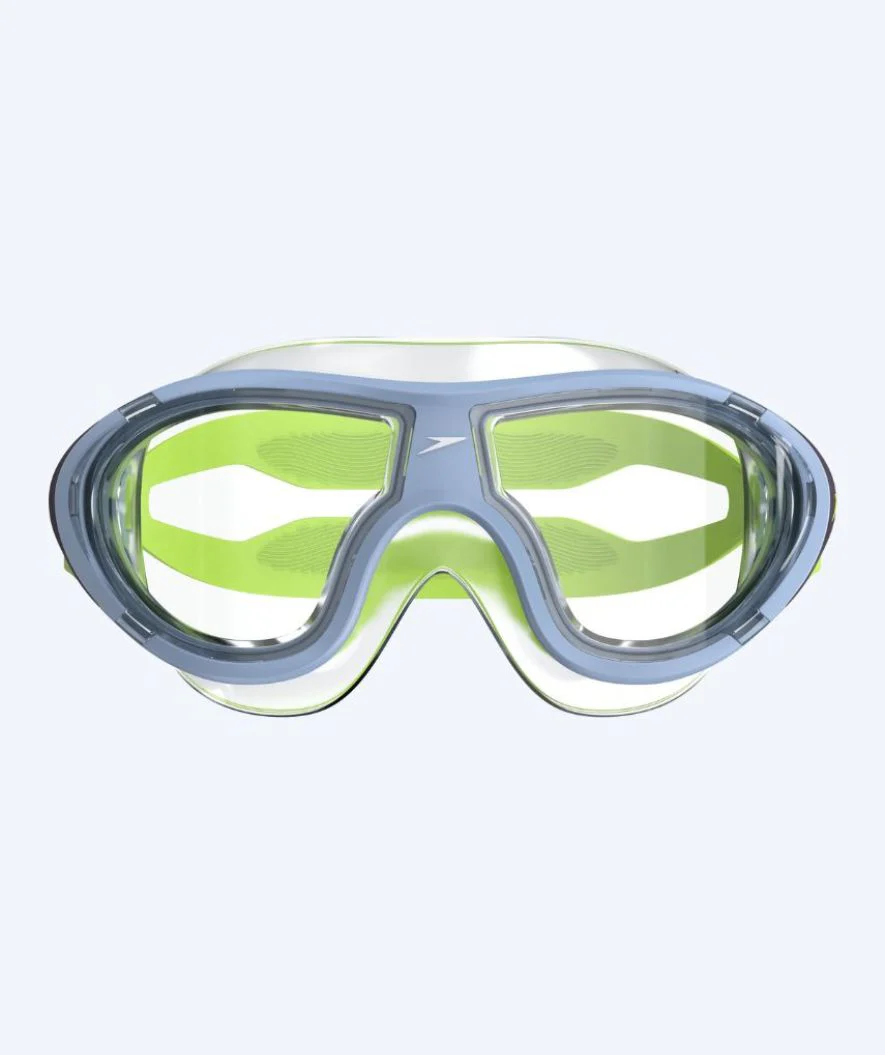 Speedo maska do pływania dla młodzieży - Biofuse 2.0 - Zielony/szary - Image 2