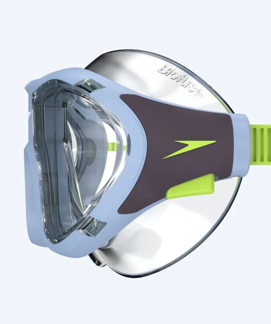 Speedo maska do pływania dla młodzieży - Biofuse 2.0 - Zielony/szary - Image 3