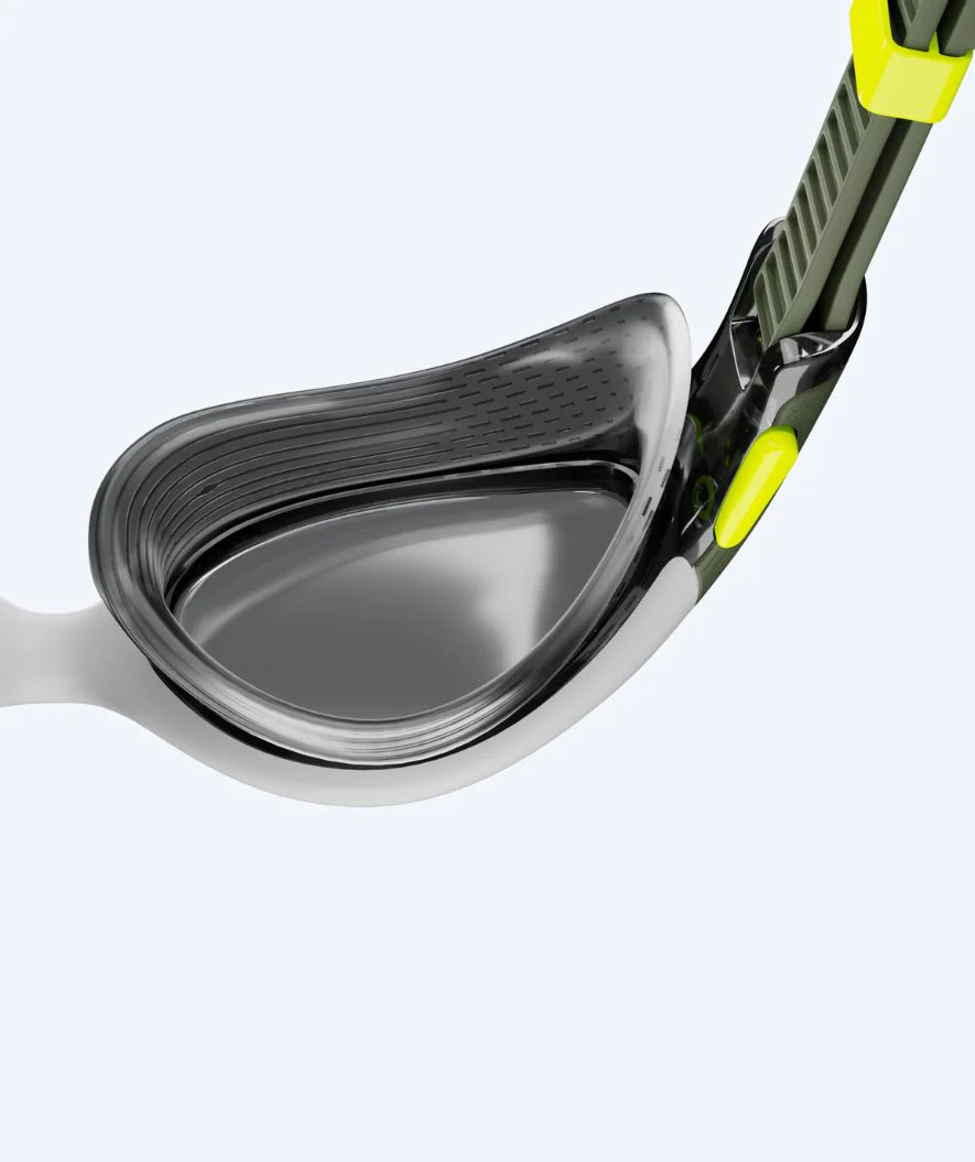 Speedo okulary do pływania damskie treningowe - Biofuse 2.0 - Zielone/białe (przyciemniane szkła) - Image 3