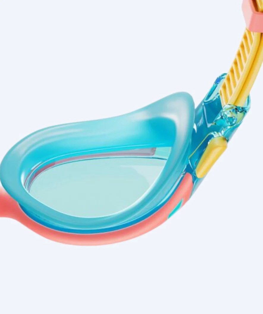 Speedo okulary do pływania dla dzieci (6-14) - Biofuse 2.0 - Niebieski/czerwony - Image 4