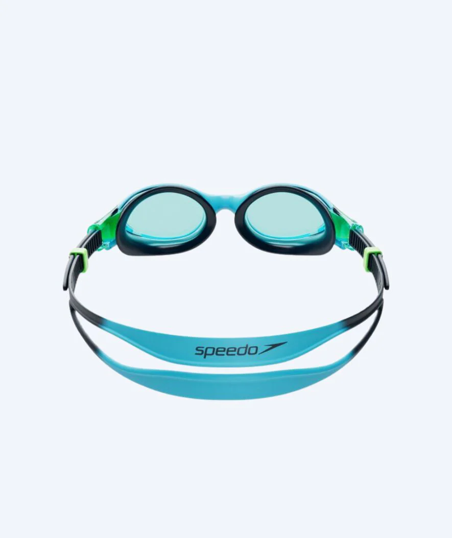 Speedo okulary do pływania dla dzieci (6-14) - Biofuse 2.0 - Zielony/niebieski - Image 3