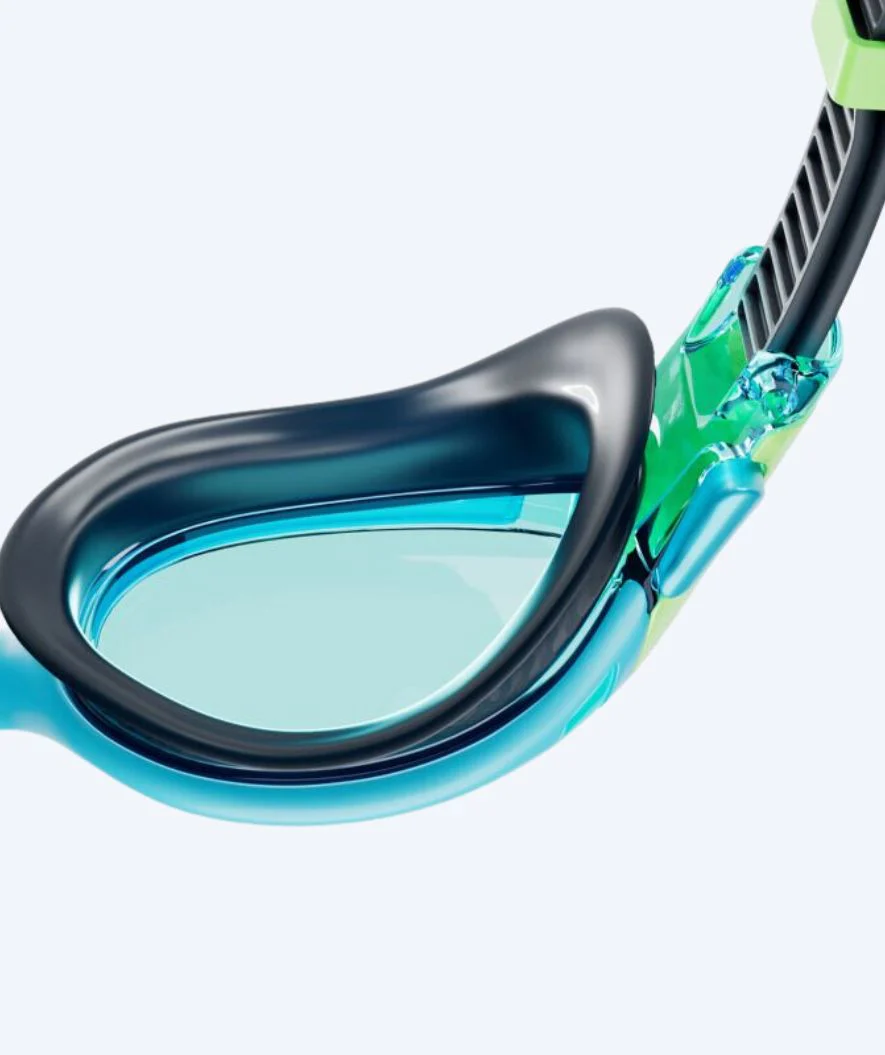 Speedo okulary do pływania dla dzieci (6-14) - Biofuse 2.0 - Zielony/niebieski - Image 4