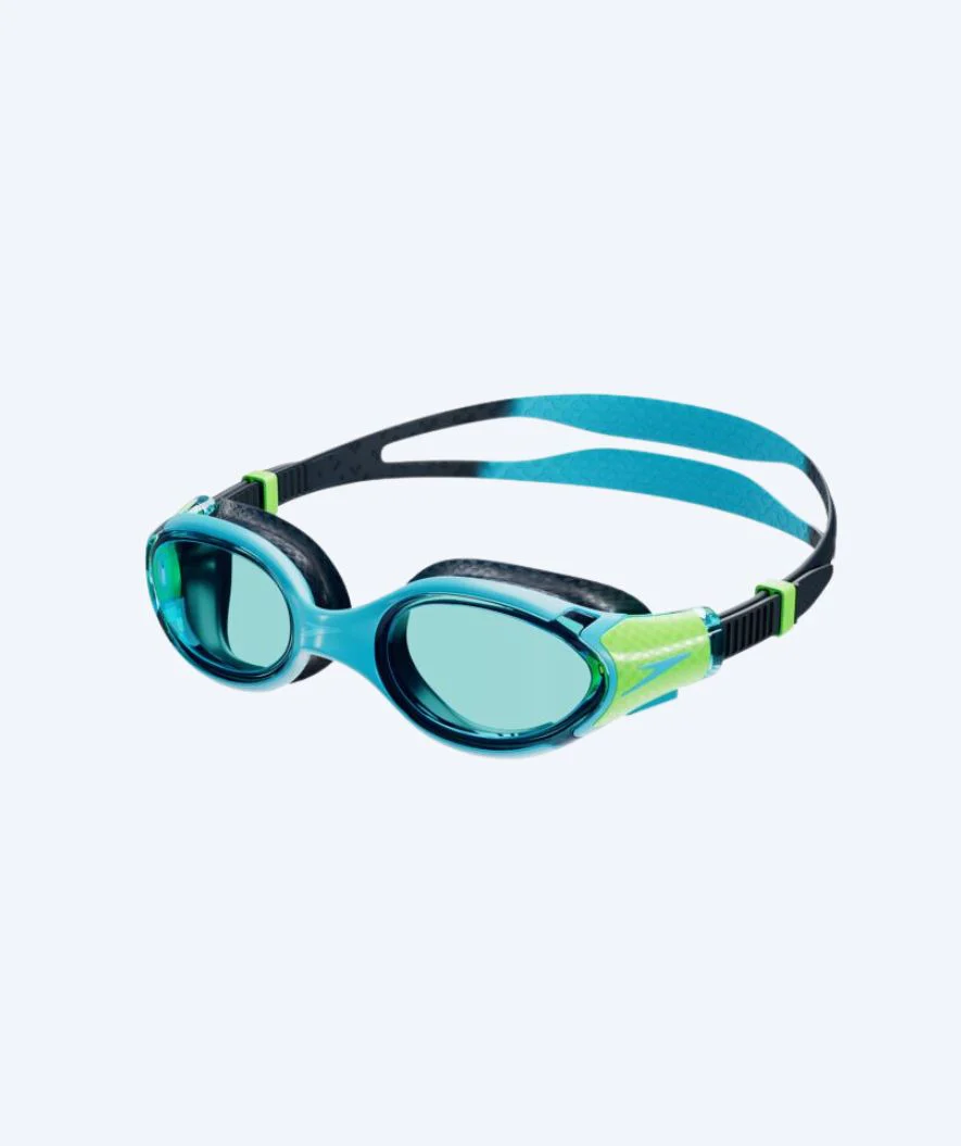 Speedo okulary do pływania dla dzieci (6-14) - Biofuse 2.0 - Zielony/niebieski - Image 5