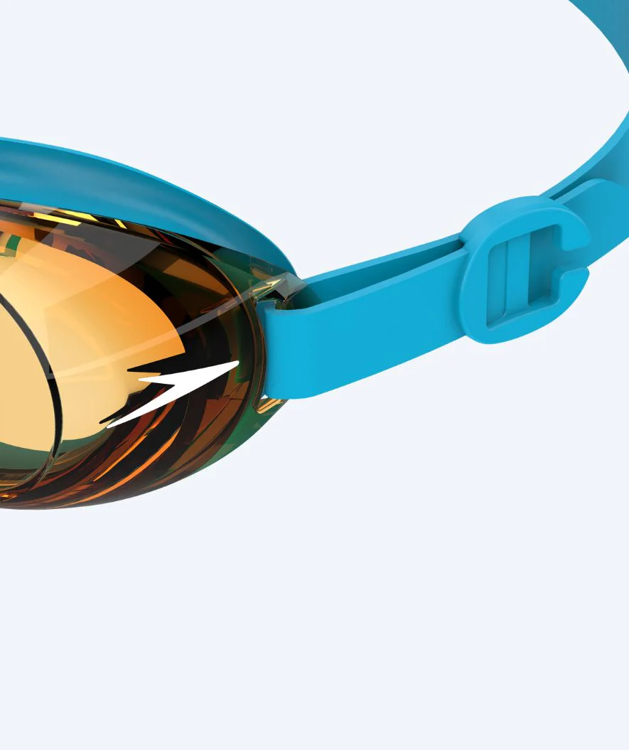 Speedo okulary do pływania dla dzieci (6-14) - Jet 2.0 - Niebieski/pomarańczowy - Image 4