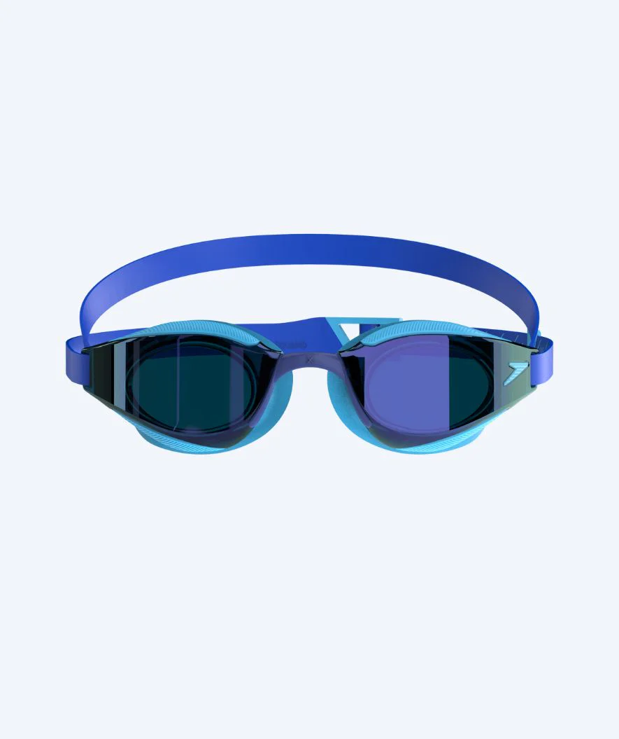 Speedo okulary do pływania na zawody dla dzieci (6-14) - Fastskin Hyper Elite Mirror - Niebieski - Image 6