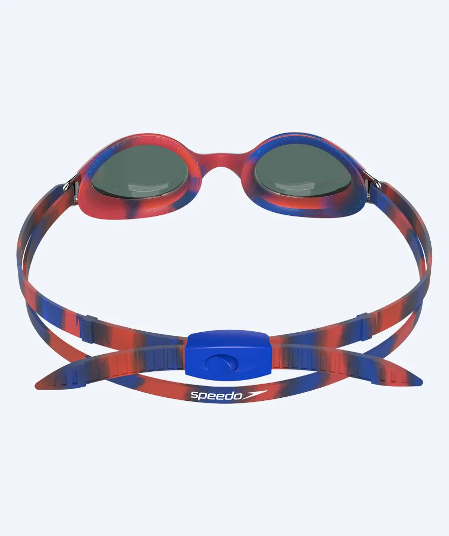 Speedo okulary do pływania na zawody dla dzieci (6-14) - Hyper Flyer Mirror - Czerwono/niebieskie - Image 3
