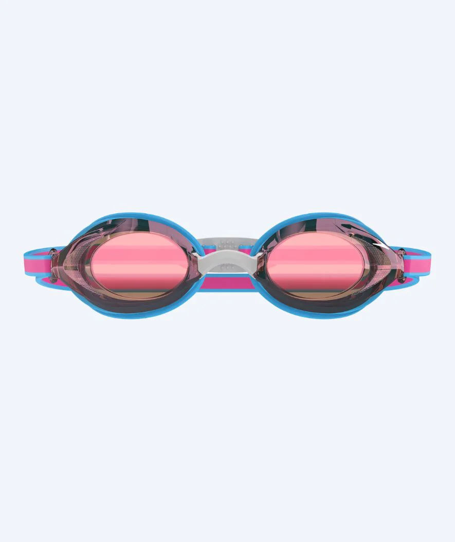 Speedo okulary do pływania na zawody dla dzieci (6-14) - Vanquisher 3.0 Mirrored - Jasnoróżowy/brązowy metaliczny - Image 6