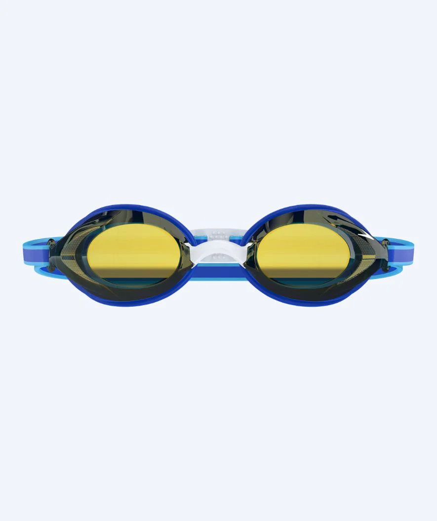 Speedo okulary do pływania na zawody dla dzieci (6-14) - Vanquisher 3.0 Mirrored - Niebieski/złoty - Image 5