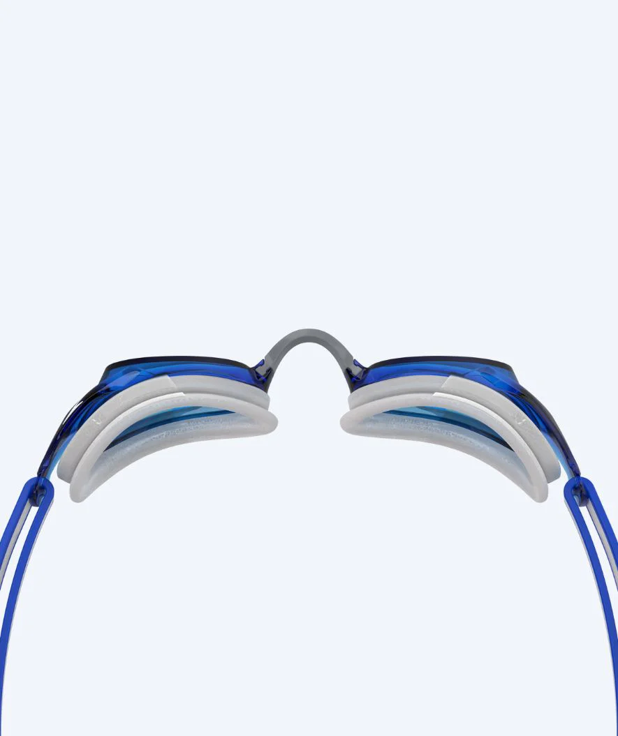 Speedo okulary do pływania na zawody dla dzieci (6-14) - Vanquisher 3.0 - Szary/niebieski - Image 2