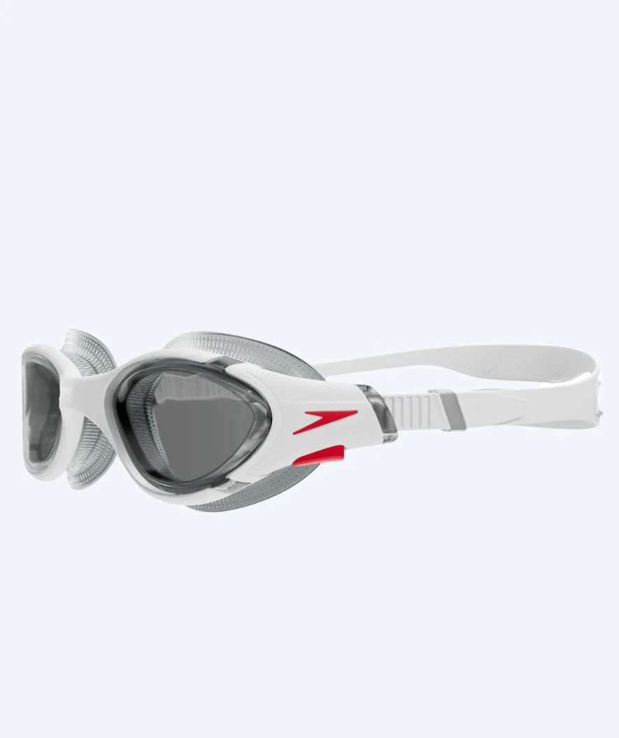Speedo okulary do pływania treningowe - Biofuse 2.0 - Białe (przyciemniane szkła) - Image 3
