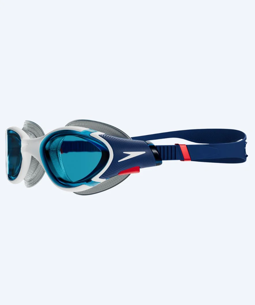 Speedo okulary do pływania treningowe - Biofuse 2.0 - Niebieskie (lustrzane szkła) - Image 3