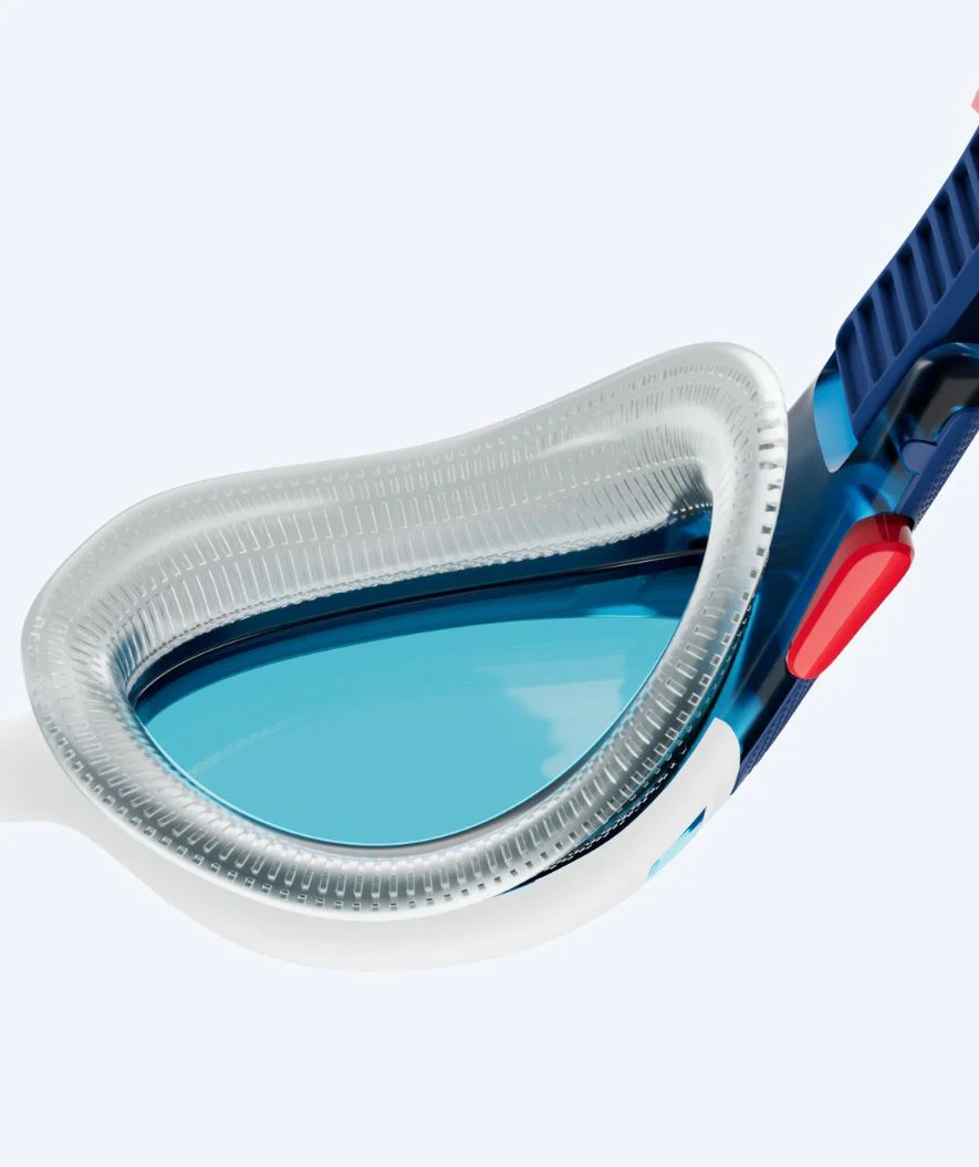 Speedo okulary do pływania treningowe - Biofuse 2.0 - Niebieskie (lustrzane szkła) - Image 5