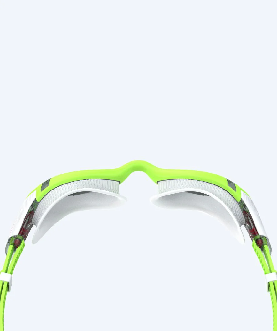 Speedo okulary do pływania treningowe - Biofuse 2.0 - Zielone/srebrne - Image 2
